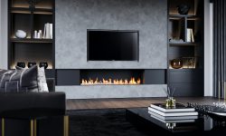 bespoke fireplaces - modern fireplaces - wall fire