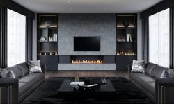 designer fireplace - modern fireplaces