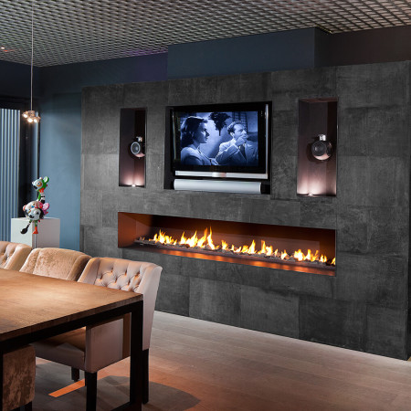 TV Above Fireplace | Fireplace TV | Modus Fireplaces