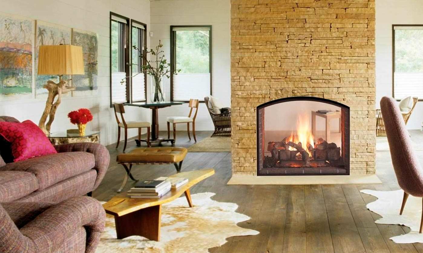 Pros and Cons of Double-Sided Fireplace | Modus Fireplaces