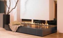 designer fireplaces - wall fire - modern fireplaces