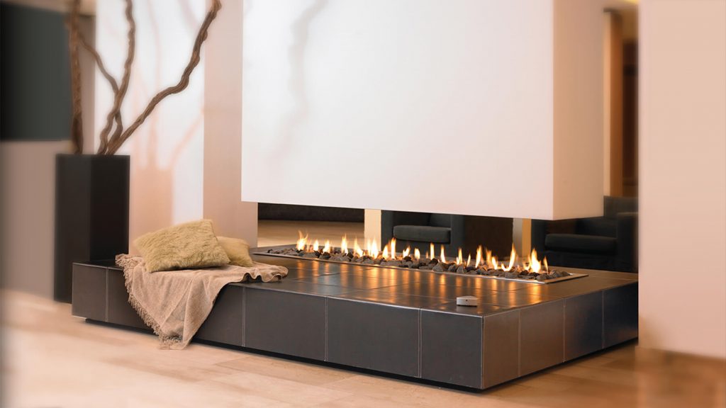 Compared with Wood-Burning Hearth, Gas Designer Fireplaces Are More Efficient
