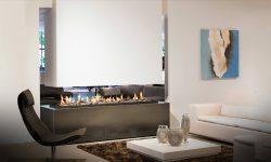 Modern double sided fireplace - modern fireplaces by Modus Fireplaces