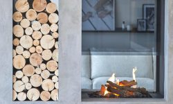 Modus Fireplaces - Wall Fires - Small Hole in the Wall Fireplace