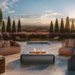 outdoor gas firepit