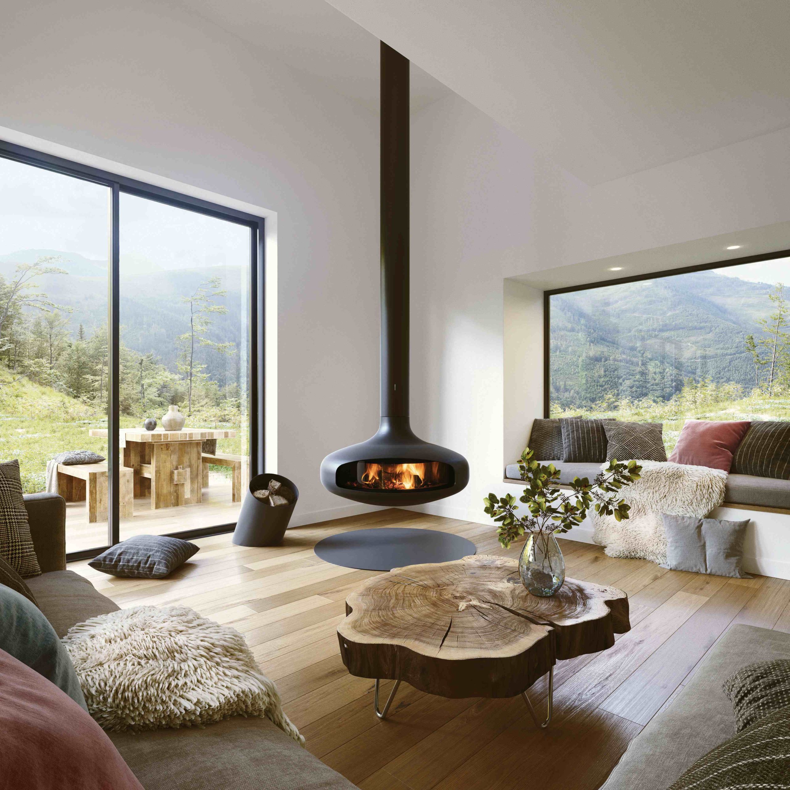 Domo Focus Suspended Gas Fire