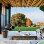 Outdoor wood ergo focus fireplace