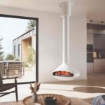 Central suspended, pivoting gas model