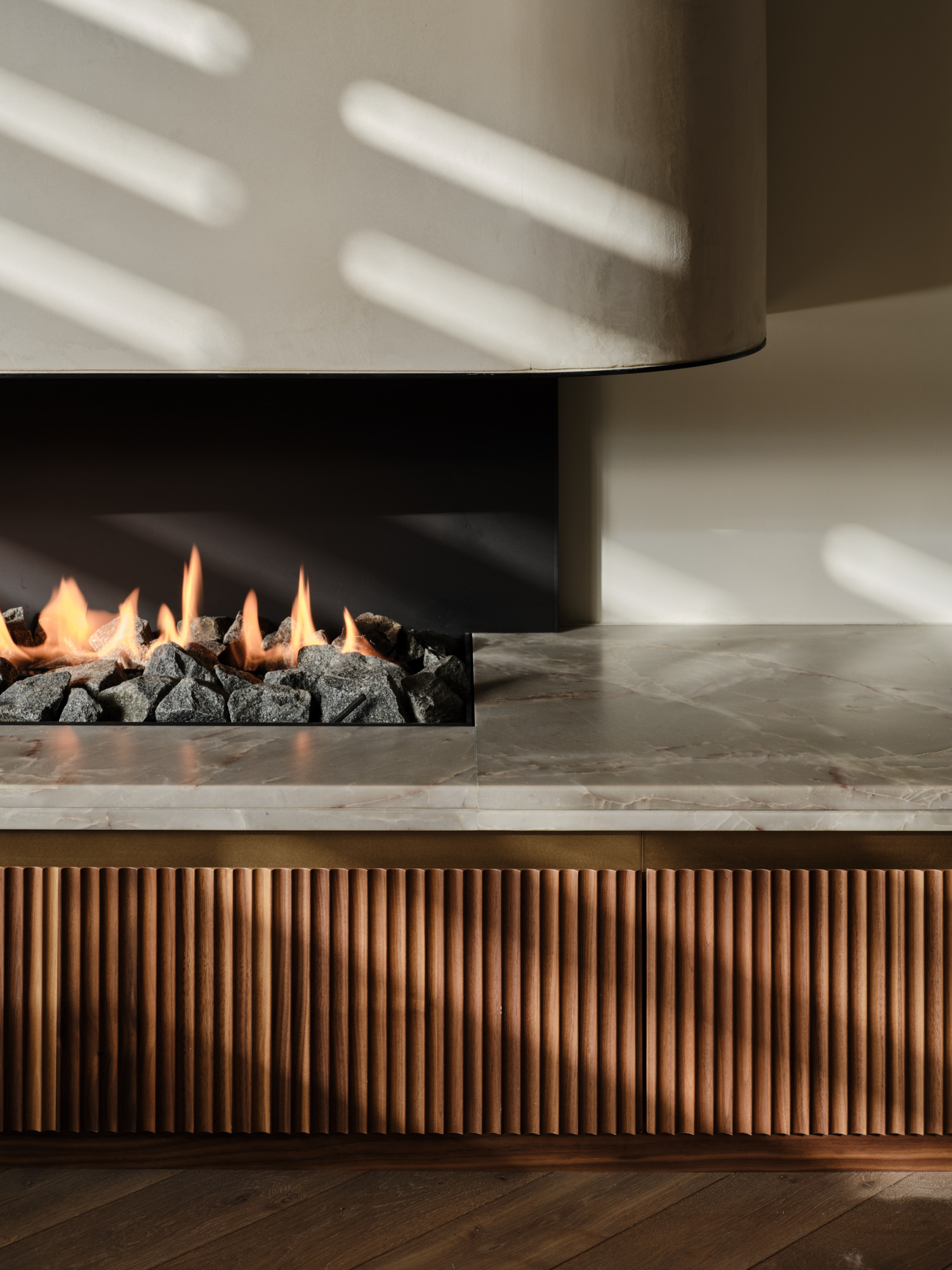 Bespoke Linear Gas Fireplace